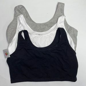Fruit of the Loom tank style sports shelf bras